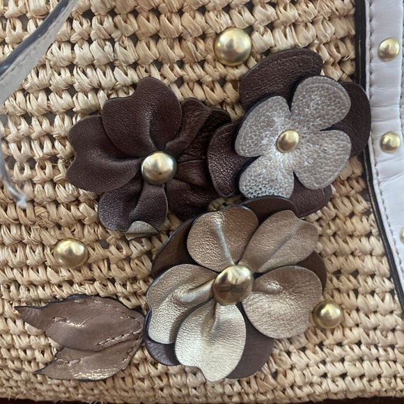 Coach Natalie Straw Satchel - Picture 5 of 16